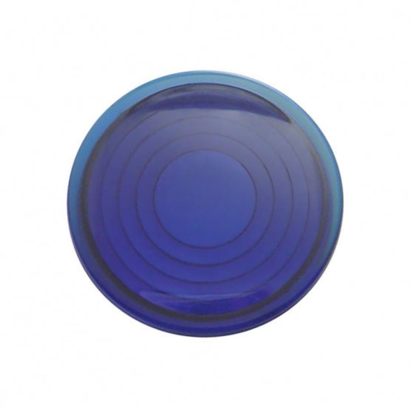 2006+ Peterbilt Round Dome Light Lens – Blue