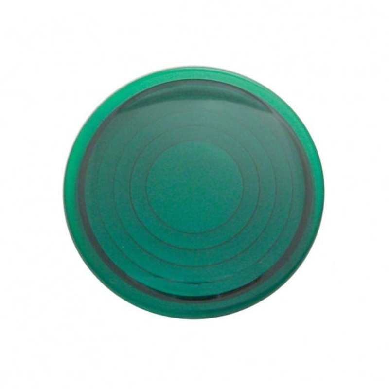 2006+ Peterbilt Round Dome Light Lens – Green