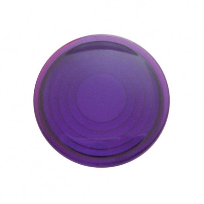 2006+ Peterbilt Round Dome Light Lens – Purple