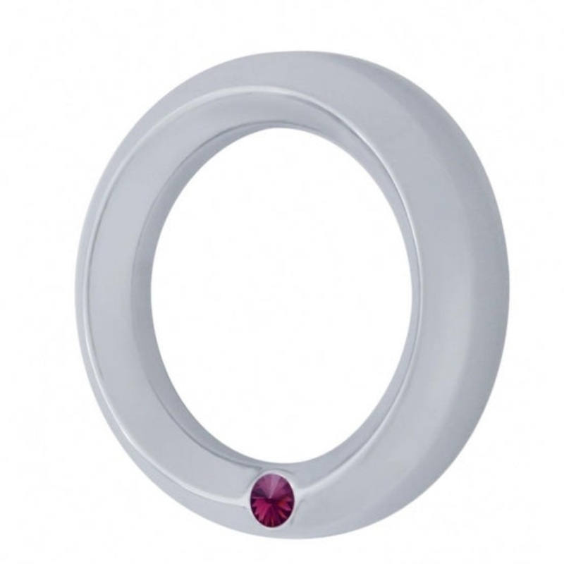 2006+ Peterbilt Signature Small Gauge Cover – Purple Diamond