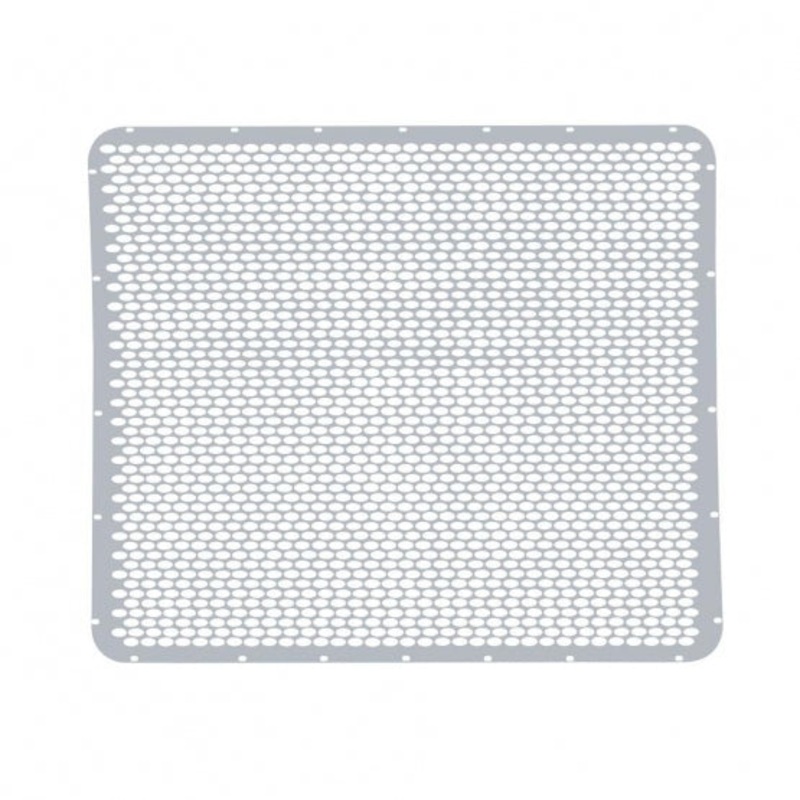 Peterbilt 379 Extended Hood Stainless Grille – Alternating Oval Holes