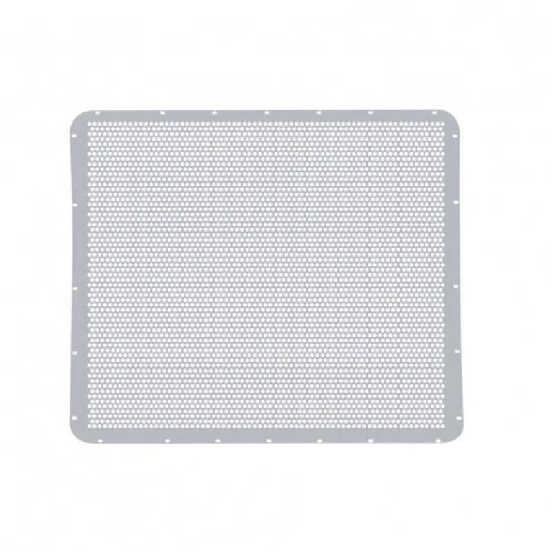 Peterbilt 379 Extended Hood Stainless Grille – Alternating Round Holes