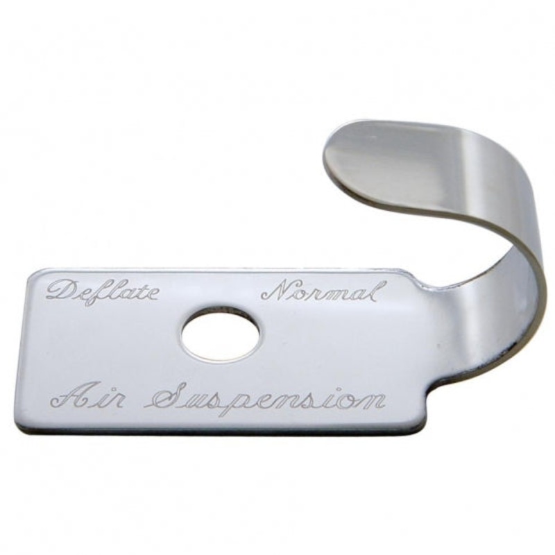 Peterbilt 379 Stainless Switch Guard – Air Suspension