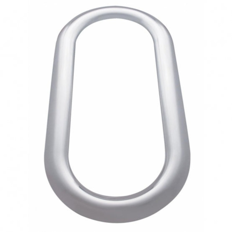 Peterbilt Stainless Oval Window Trim
