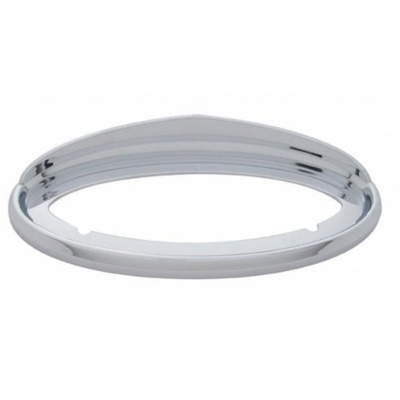 Peterbilt Unibilt Emblem Bezel w/ Visor