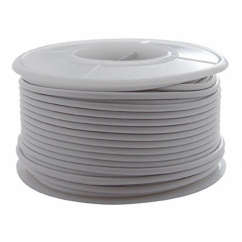 100′ Primary Wire Roll – White