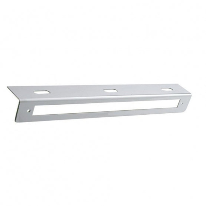 12 3/4 Stainless Light Bracket – 1 Light Cutout