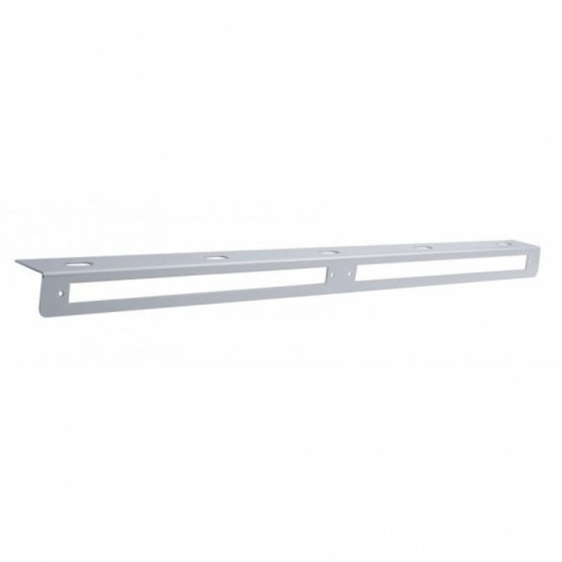25 5/16 Stainless Light Bracket – 2 Light Cutout