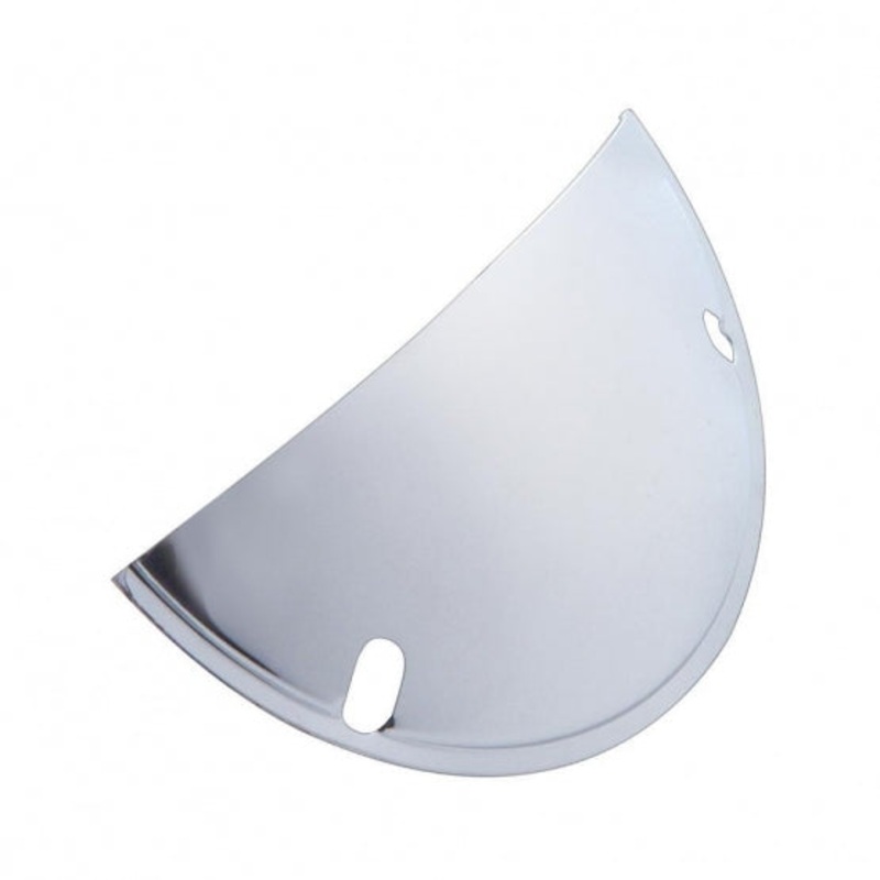 7 Round Chrome Headlight Shield