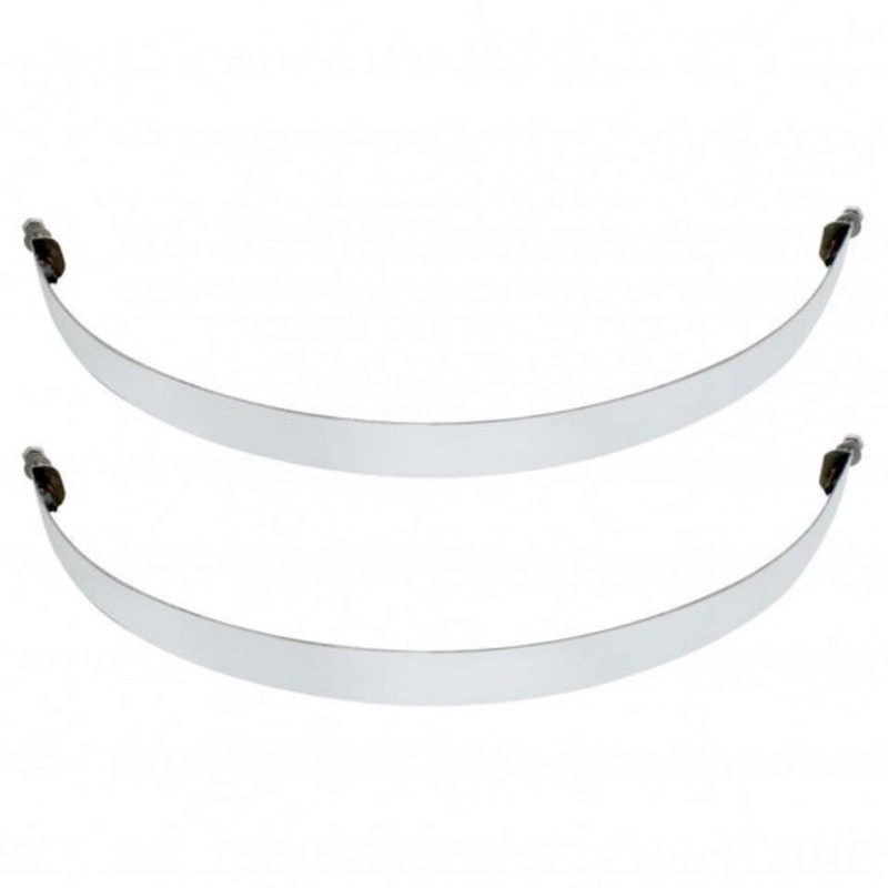 9 3/4 Stainless Air Tank Straps