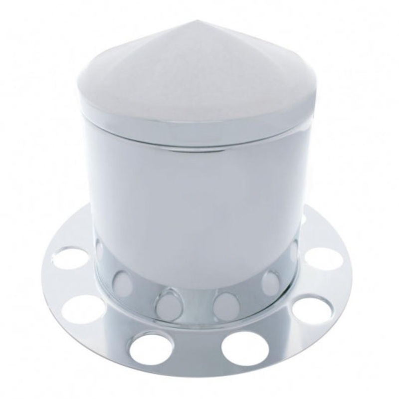 Pointed Rear Axle Cover 3 Piece Kit – Aluminum Wheel