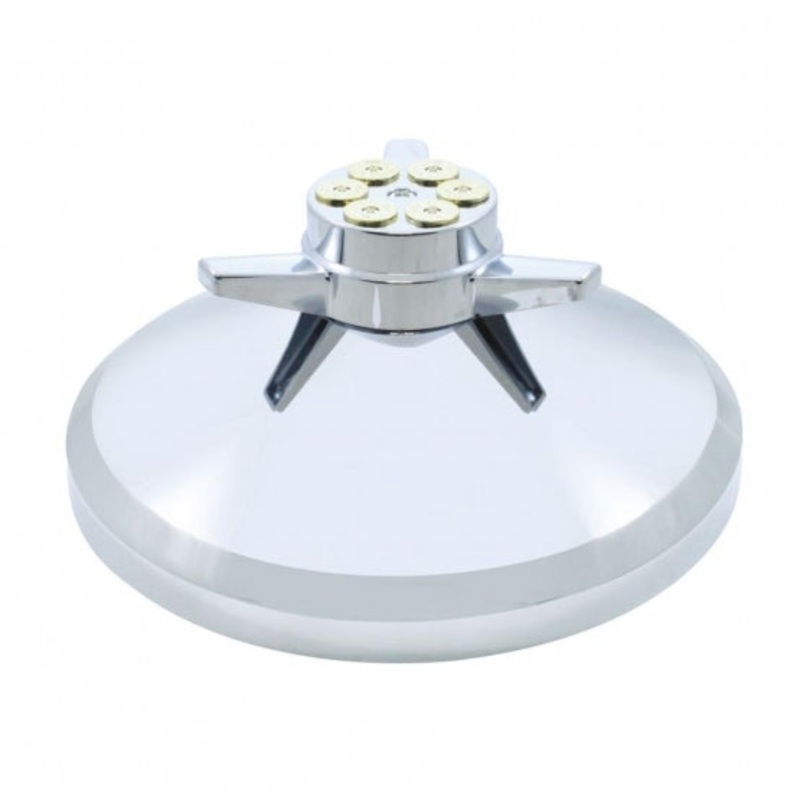 Rear Hub Cap w/ Gun Cylinder Spinner