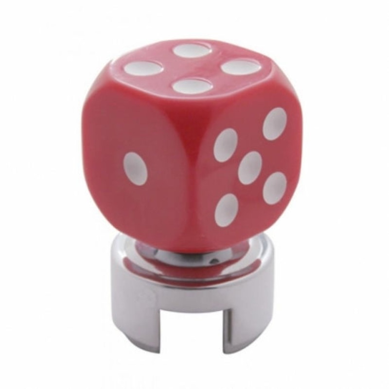 Red Dice Gearshift Knob w/ Adaptor