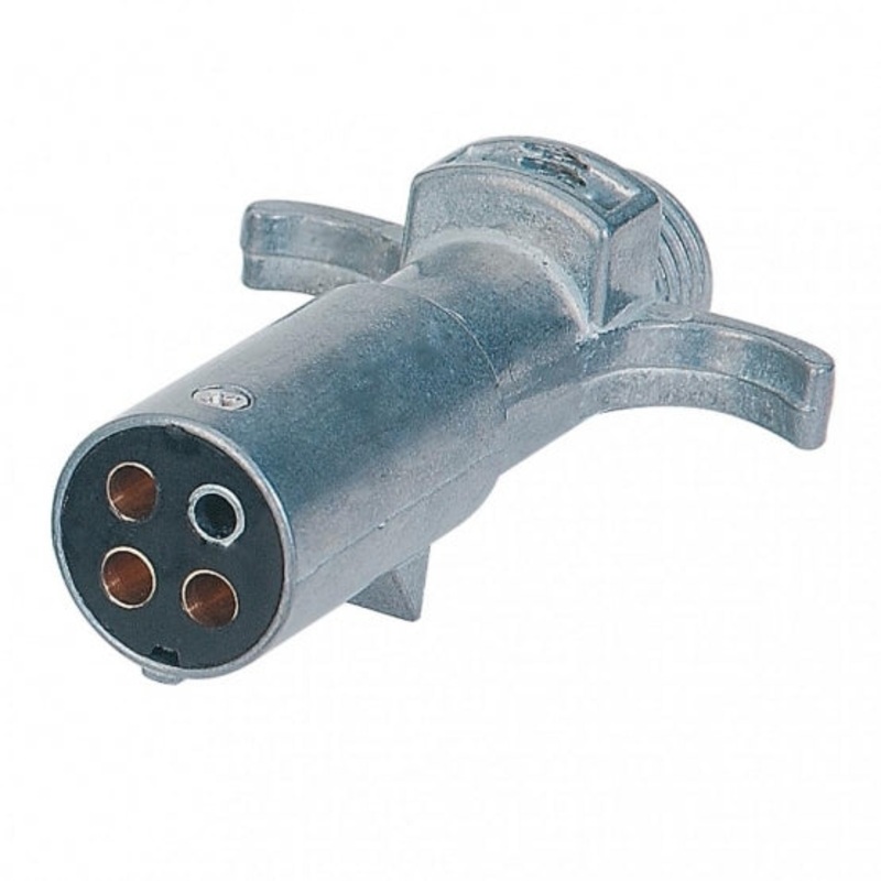 Round 4-Way Female Connector – Split Pin