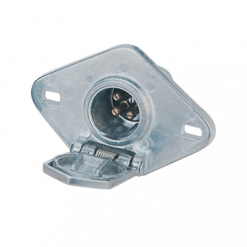 Round 4-Way Male Connector – Split Pin