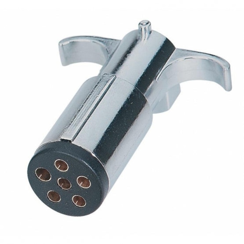 Round 6-Way Female Connector – Split Pin
