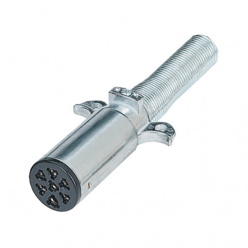 Round 7-Way Female Connector – Split Pin