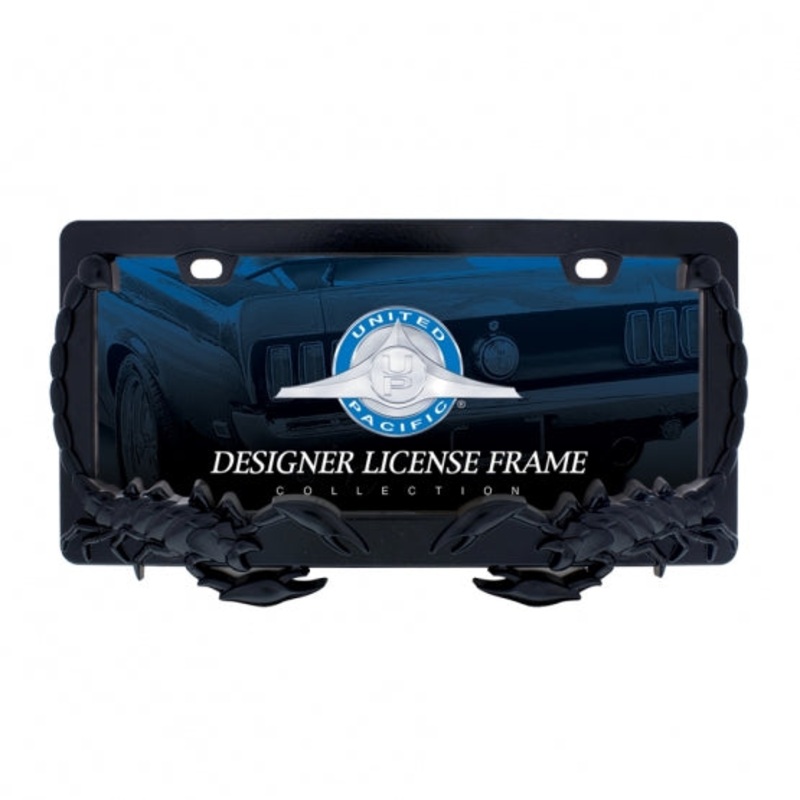 Scorpion License Frame – Black
