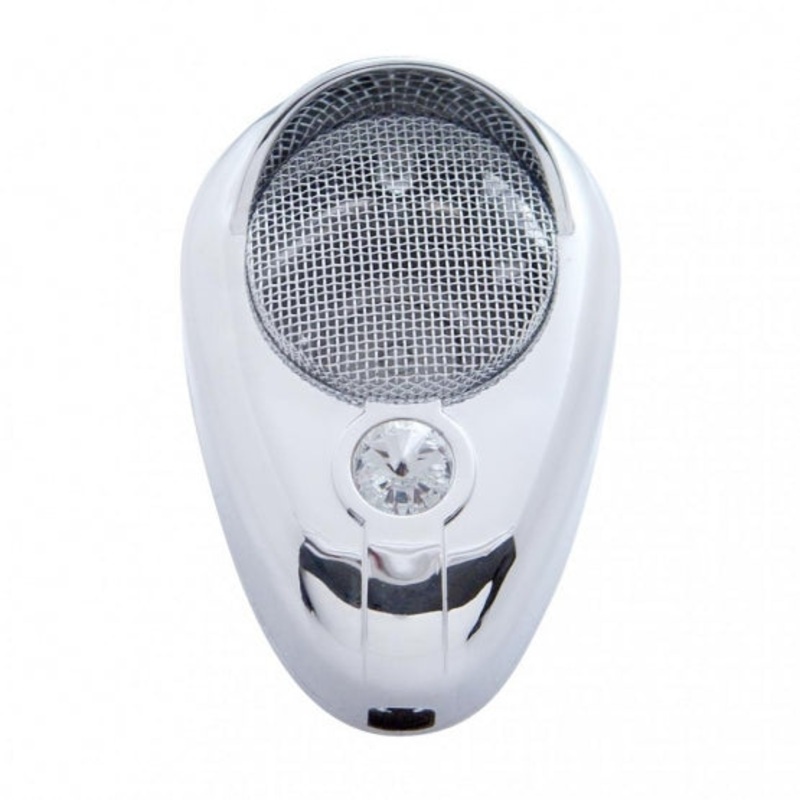Signature C.B. Microphone Cover – Clear Diamond