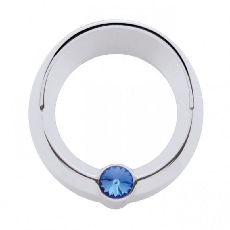Signature Freightliner Small Gauge Cover w/ Visor – Blue Diamond