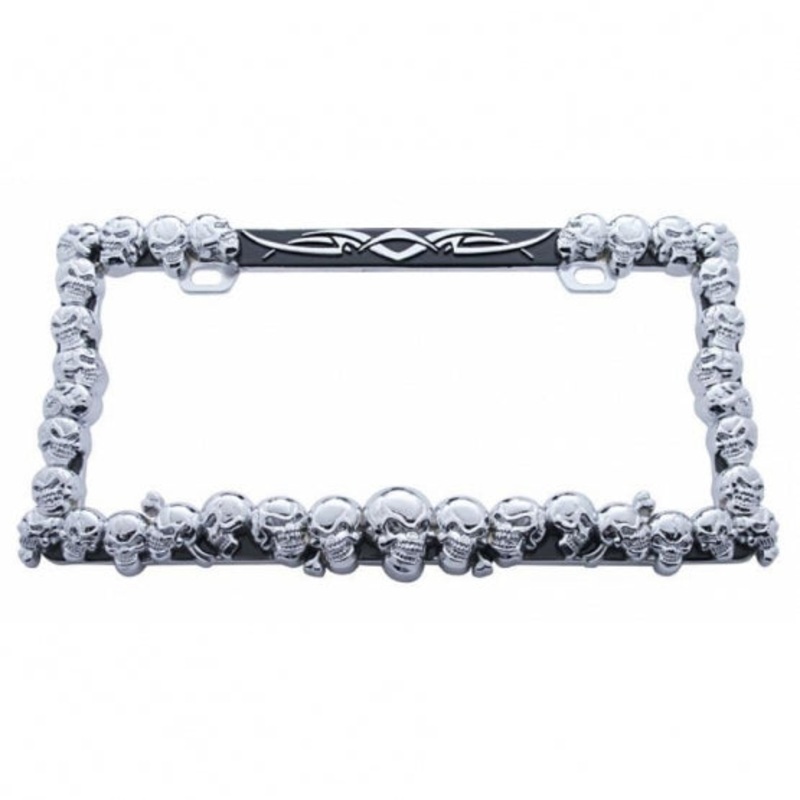Skull License Frame