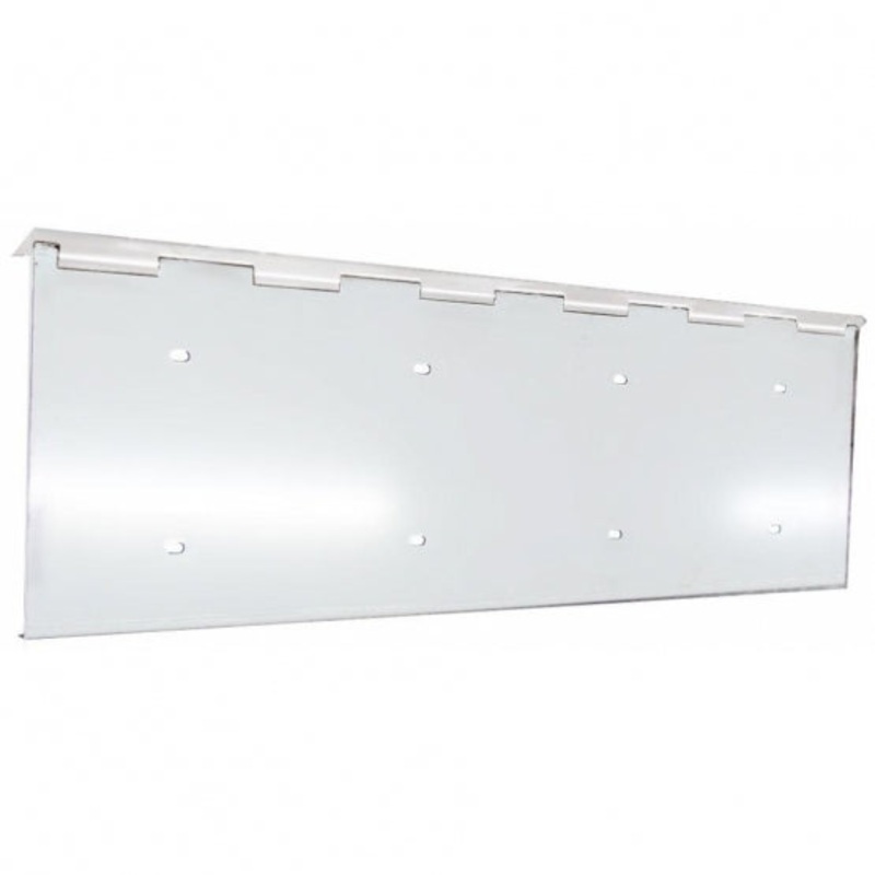 Stainless 2 License Plate Holder w/ Hinge