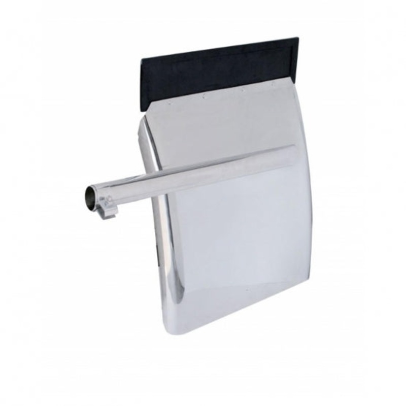 Stainless Quarter Fender – Super Single Tire