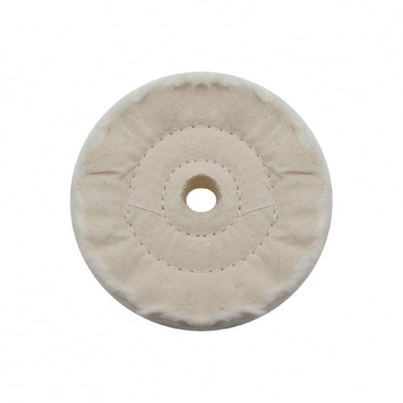3 White Soft Muslin Buff – 5/8 Arbor