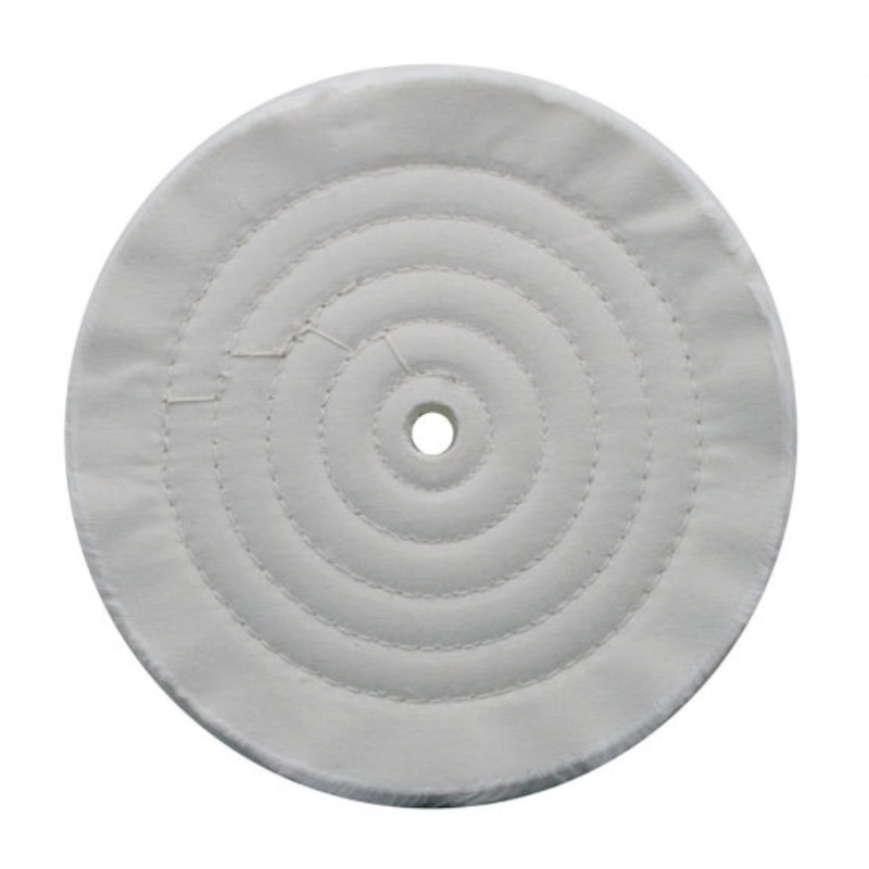 8 White Soft Muslin Buff – 1/2 Arbor