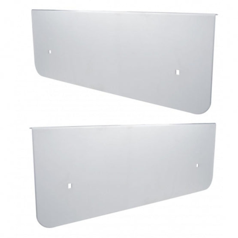 Stainless Steel Front Fender Guards – 2002 Kenworth W900