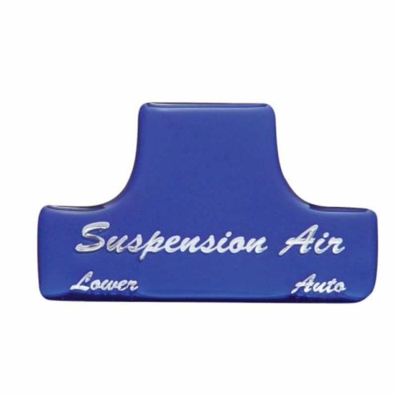 Suspension Air Switch Guard Sticker Only – Blue