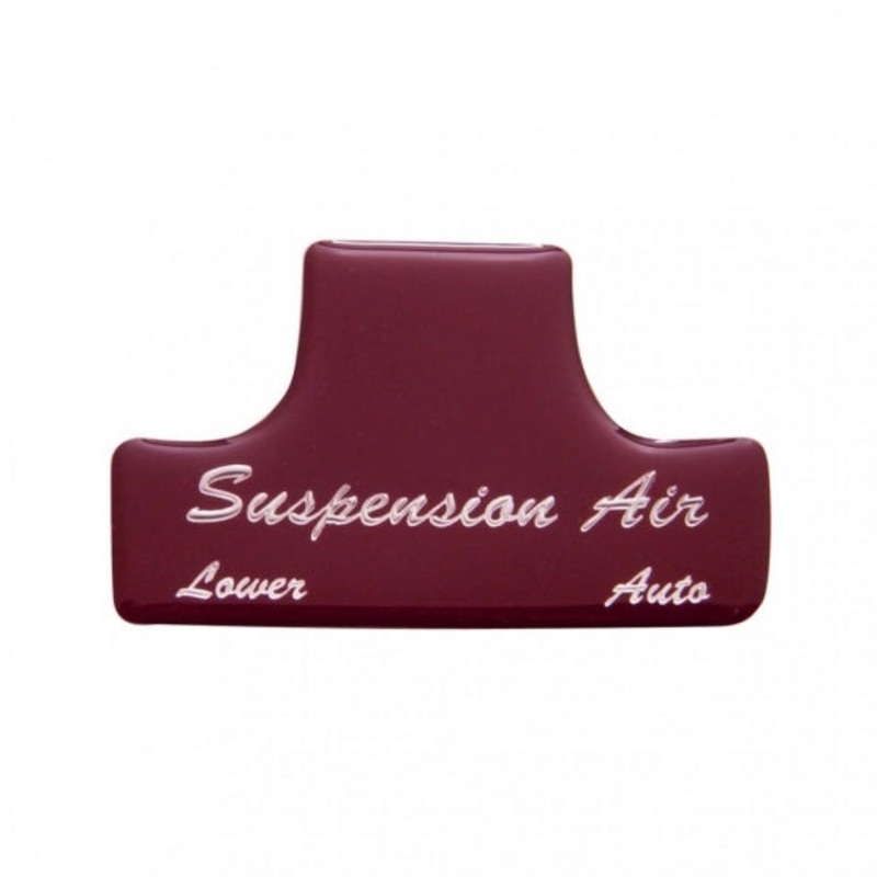 Suspension Air Switch Guard Sticker Only – Red