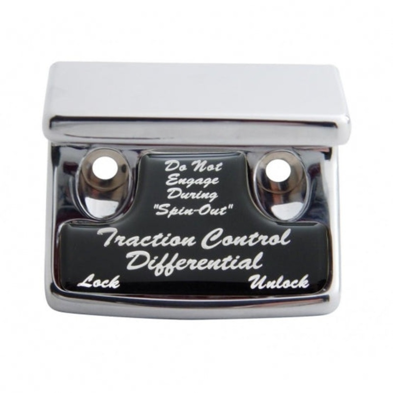 Traction Control Differential Switch Guard – Black Sticker
