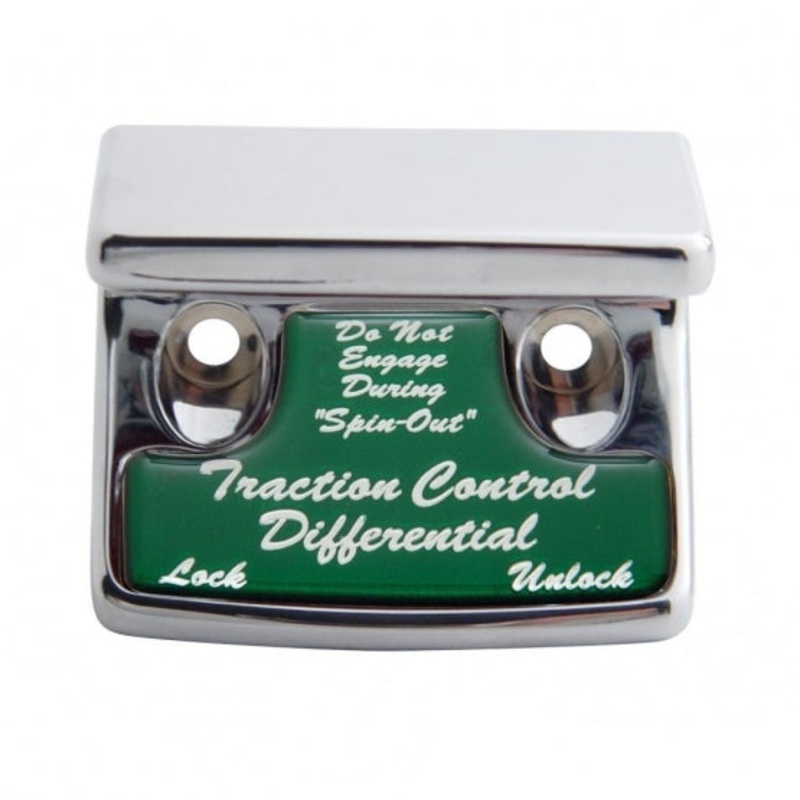 Traction Control Differential Switch Guard – Green Sticker