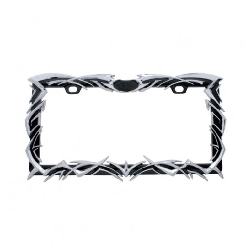 Tribal Flame License Frame