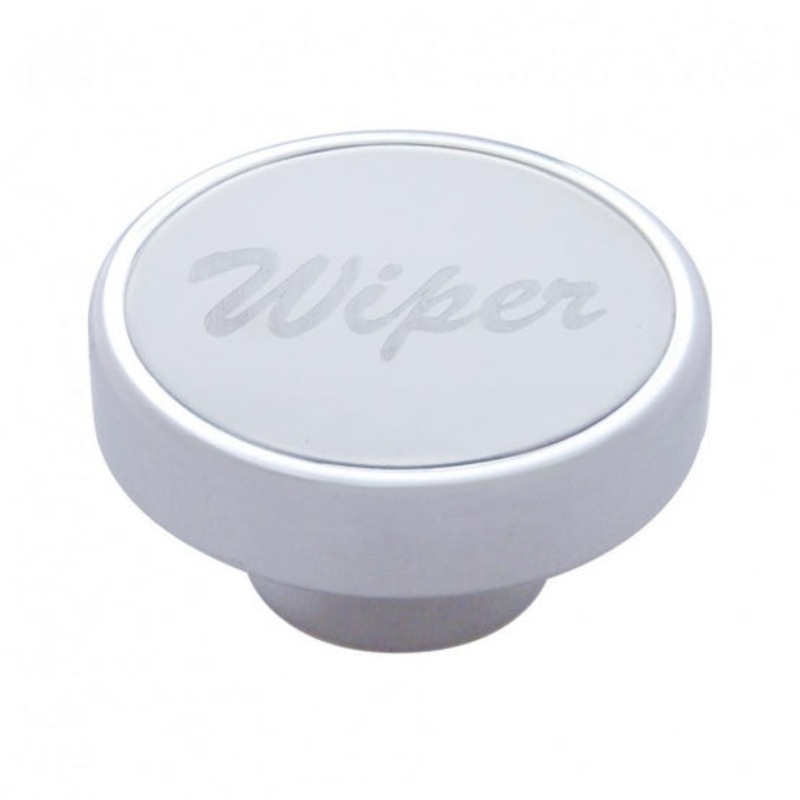 Wiper Dash Knob – Stainless Plaque