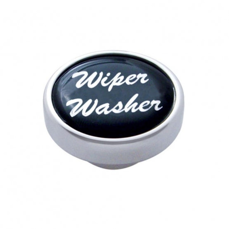 Wiper/Washer Dash Knob – Black Glossy Sticker