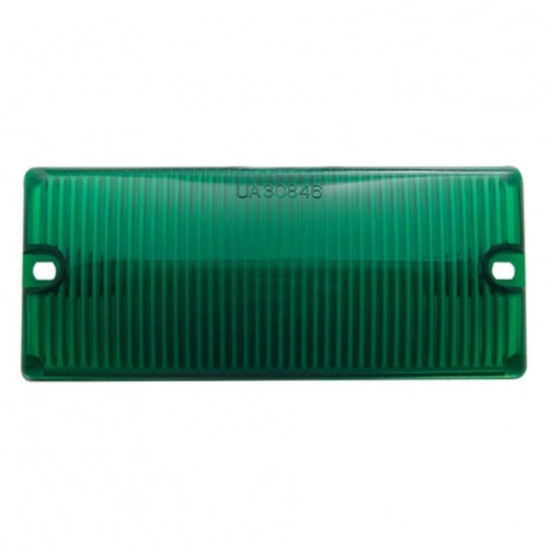 2 3/16 x 5 3/16 Door Light Lens – Green