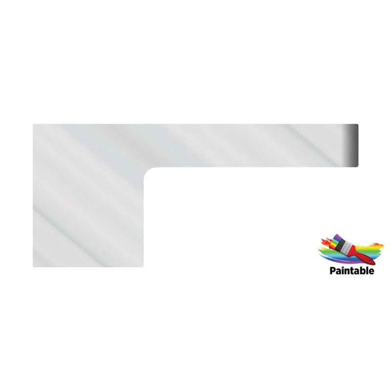 Pet. 379 Paintable Aluminum Southern Style 9 Deep Cowl & Cab