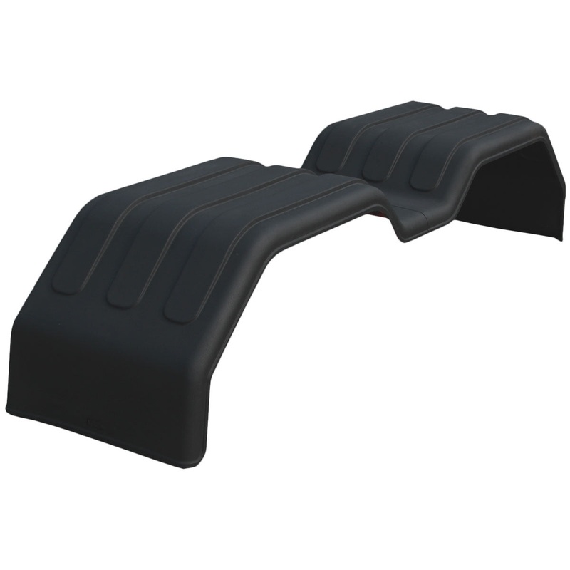 105 Fully Ribbed Double Hump Poly Full Fender