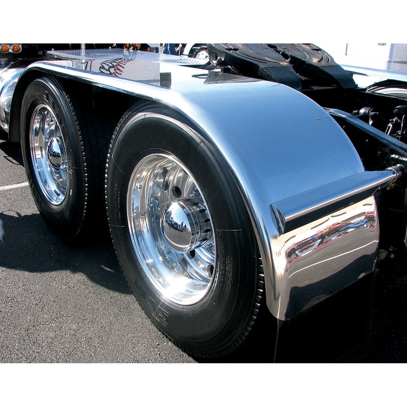 132 Smooth Full Fender w/ Rolled Edge (39-54-39) – 14 Ga. (Fits tires with an outer diameter of 41 3/4)