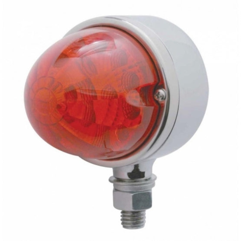 17 LED Reflector Single Face Light – Red LED/Red Lens