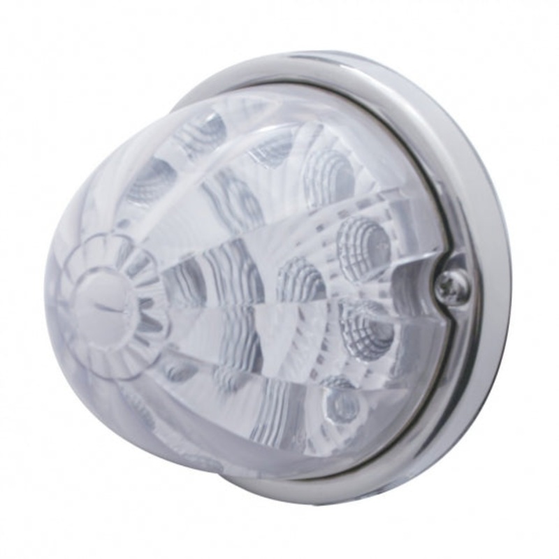 17 LED Reflector Watermelon Flush Mount Kit – Red LED/Clear Lens