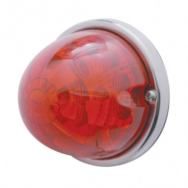 17 LED Reflector Watermelon Flush Mount Kit – Red LED/Red Lens