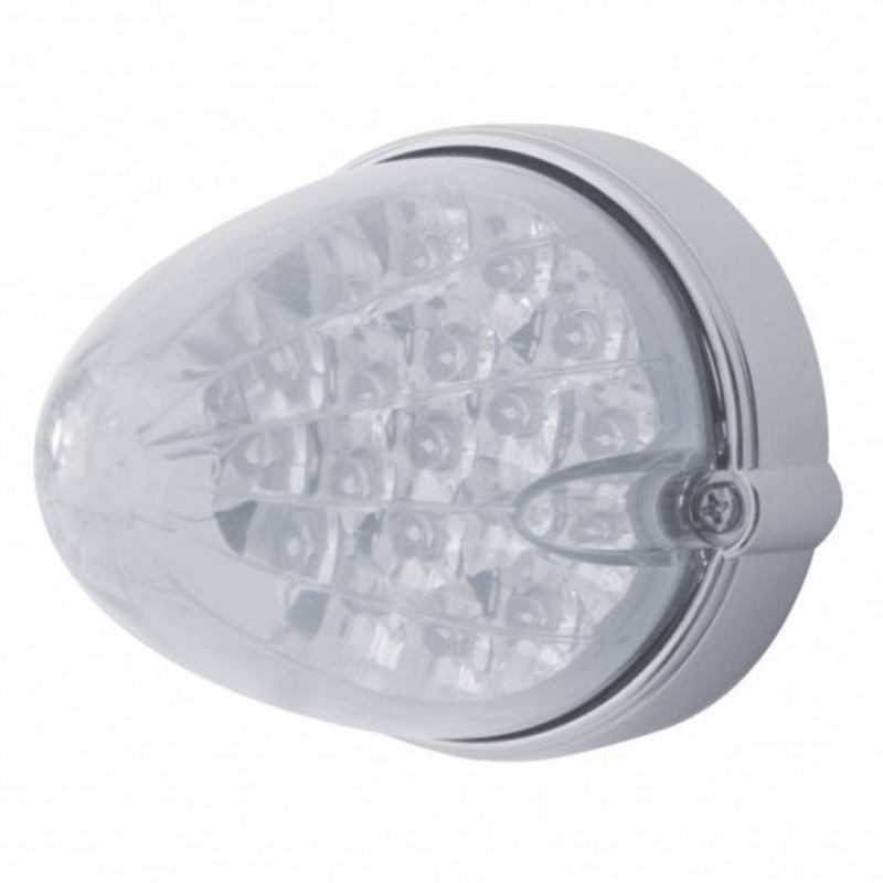 19 LED Reflector Grakon 1000 Flush Mount Kit – Amber LED/Clear Lens