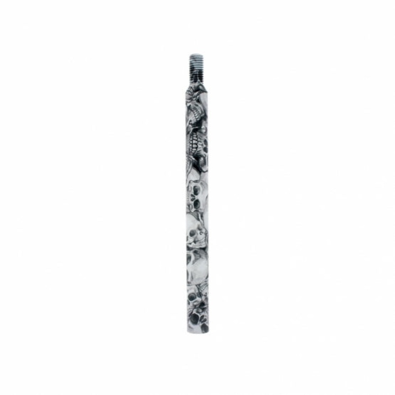 6 Shifter Shaft Extender – Skull Pattern Wrapped
