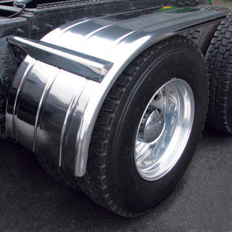 60 Fully Ribbed Half Fender with Rolled Edge (25-35) – 16 Ga.
