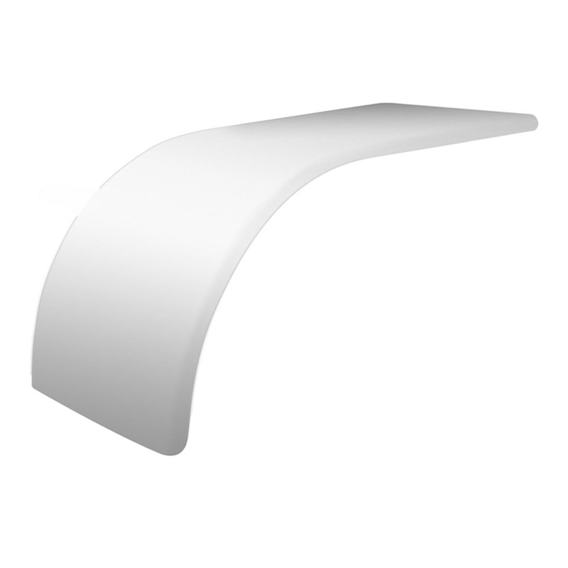 66 Smooth Half Fender w/ Rolled Edge (27-39) – 14 Ga.