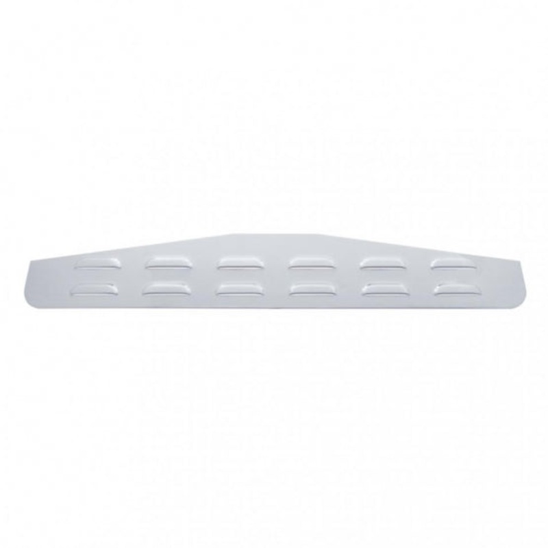 4 x 24 Louvered Bottom Mud Flap Plate – Welded Stud