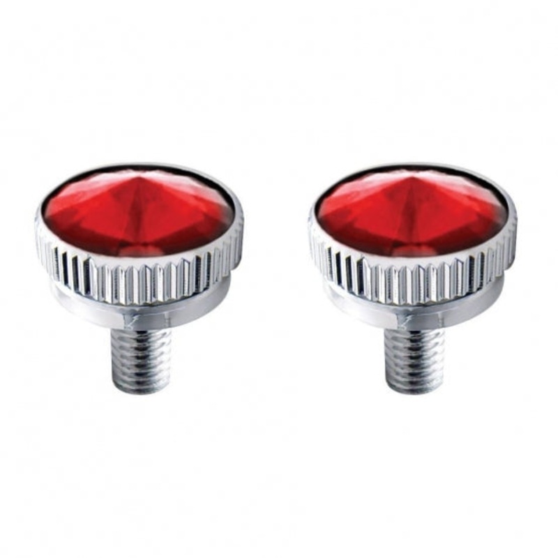 6mm C.B. Mounting Bolt – Red Diamond (2 Pack)